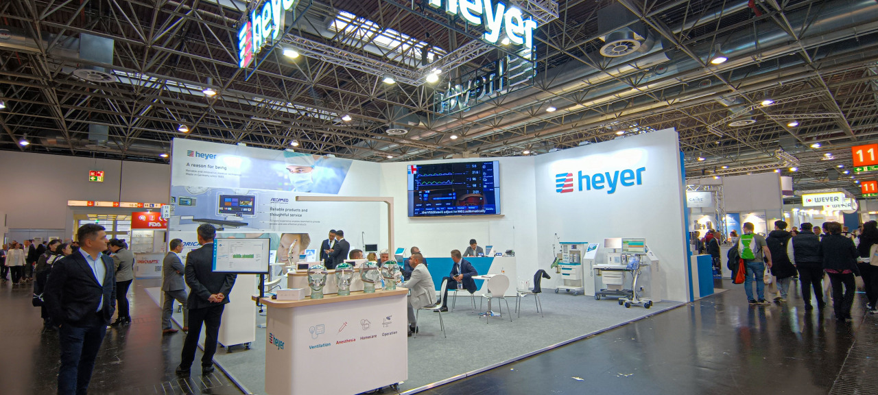 从Schwerin到Düsseldorf， 百年heyer强势亮相MEDICA